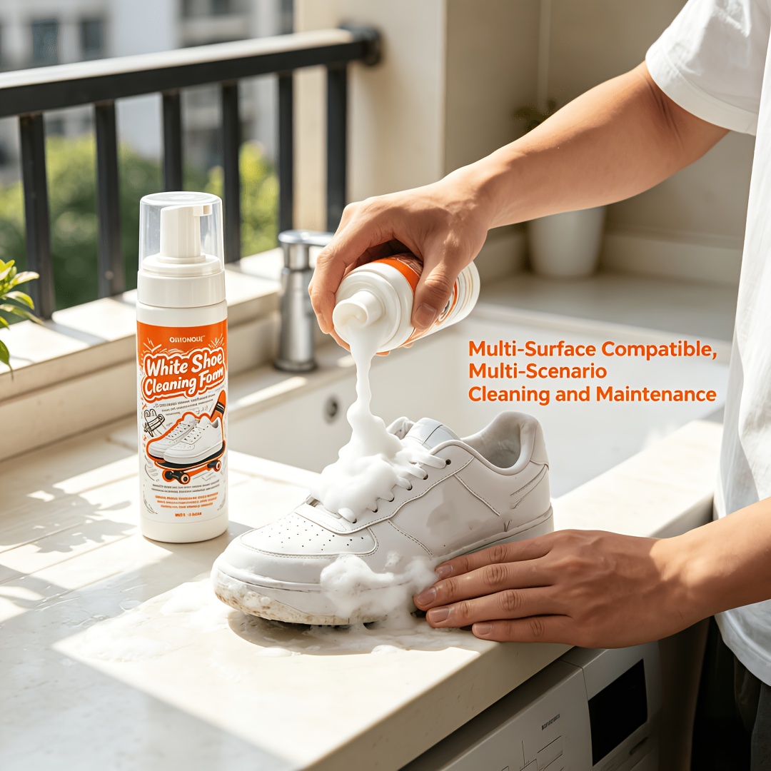 Sneaker Cleaner - Espuma Limpadora de Sapatos Brancos Portátil
