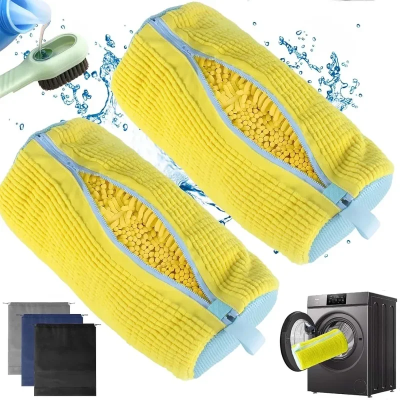 Shoe Cleaning Brush - 2/3 pçs saco de máquina de