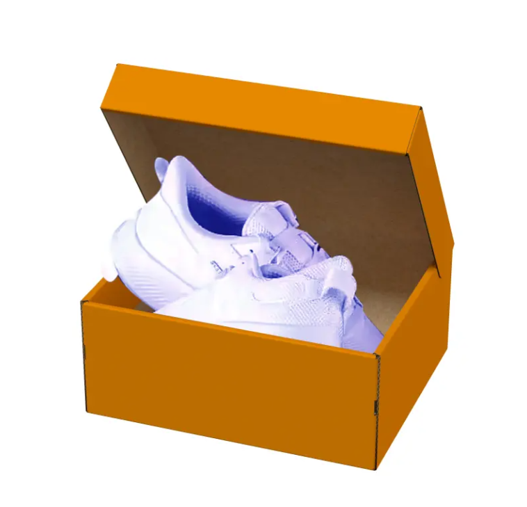 Papel corrugado dos sapatos da - Sneaker Box avaliação e preço