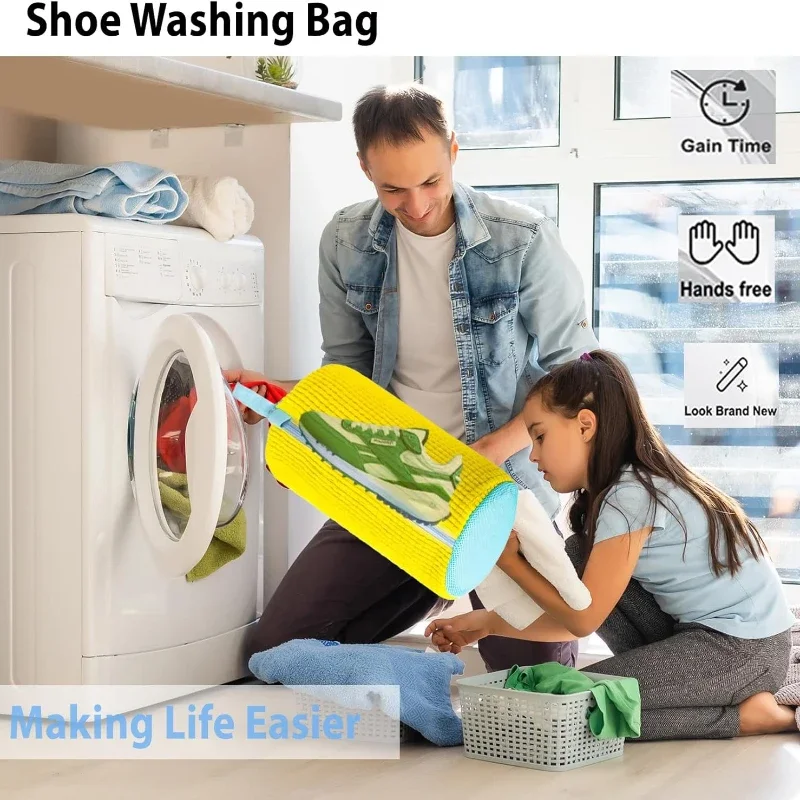 2/3 pçs saco de máquina de lav - Shoe Cleaning Brush avaliação e preço